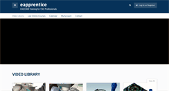 Desktop Screenshot of eapprentice.net